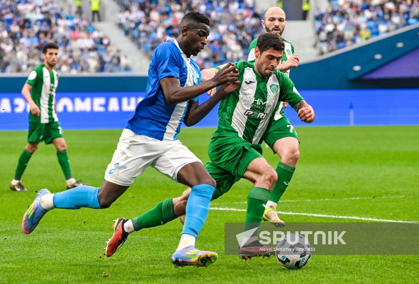 Russia Soccer Premier-League Zenit - Akhmat