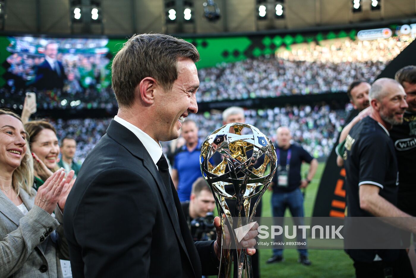 Russia Soccer Premier-League Krasnodar - Dynamo
