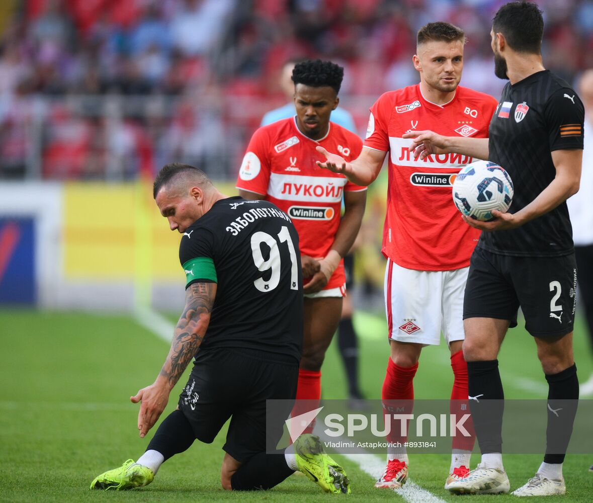 Russia Soccer Premier-League Spartak - Khimki
