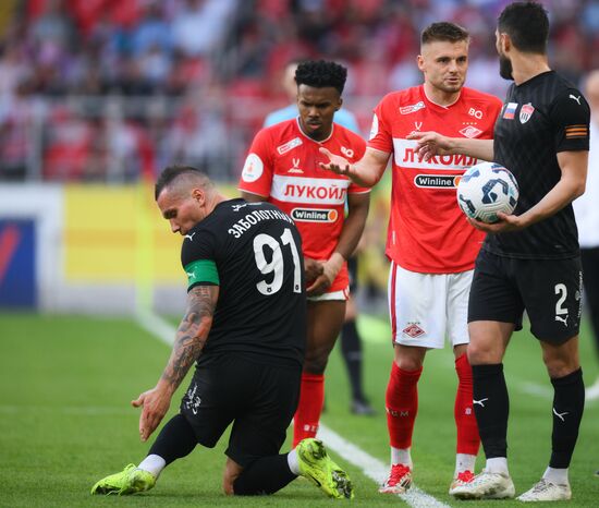 Russia Soccer Premier-League Spartak - Khimki