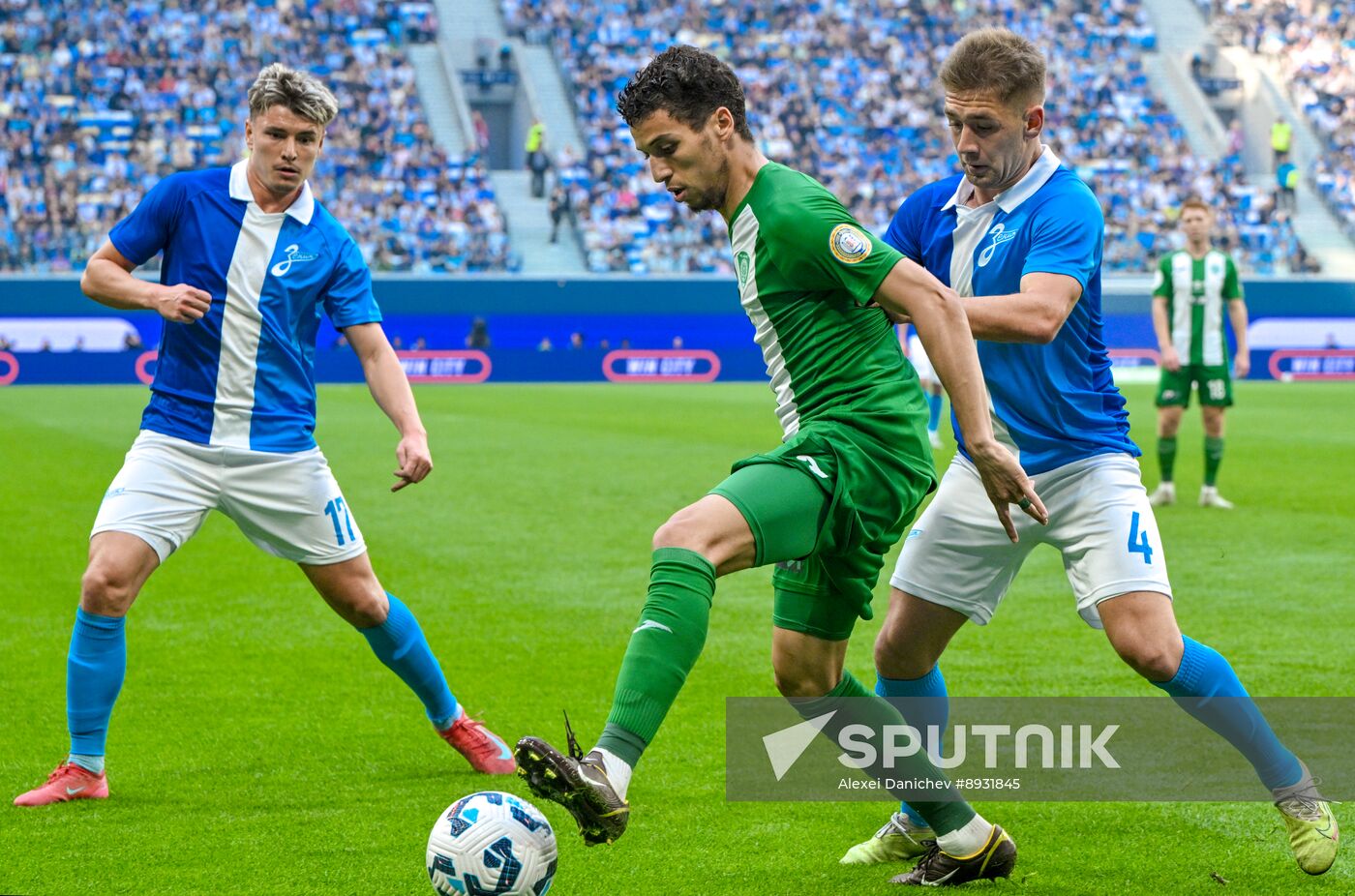 Russia Soccer Premier-League Zenit - Akhmat