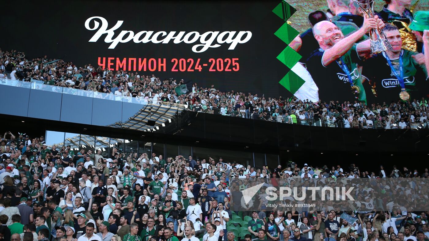Russia Soccer Premier-League Krasnodar - Dynamo