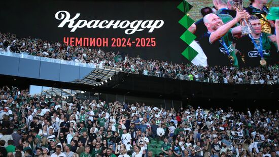 Russia Soccer Premier-League Krasnodar - Dynamo