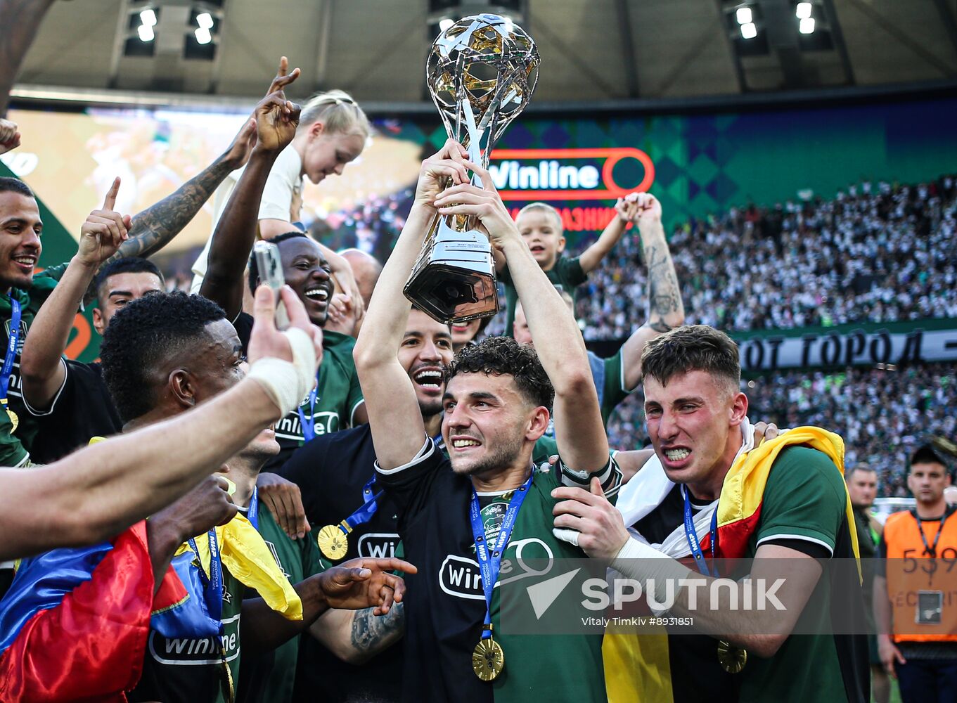 Russia Soccer Premier-League Krasnodar - Dynamo