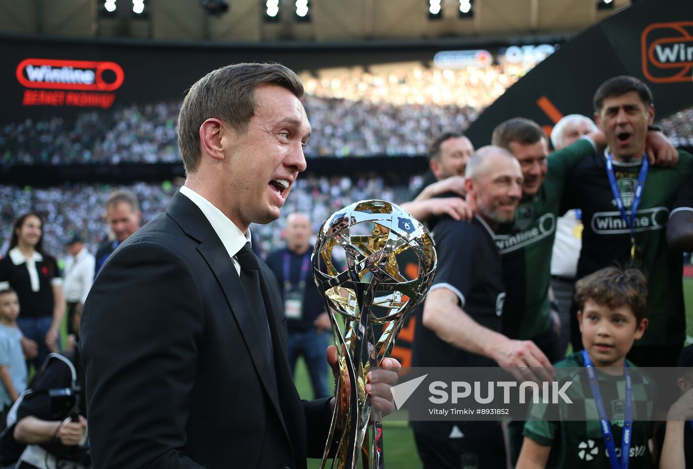 Russia Soccer Premier-League Krasnodar - Dynamo