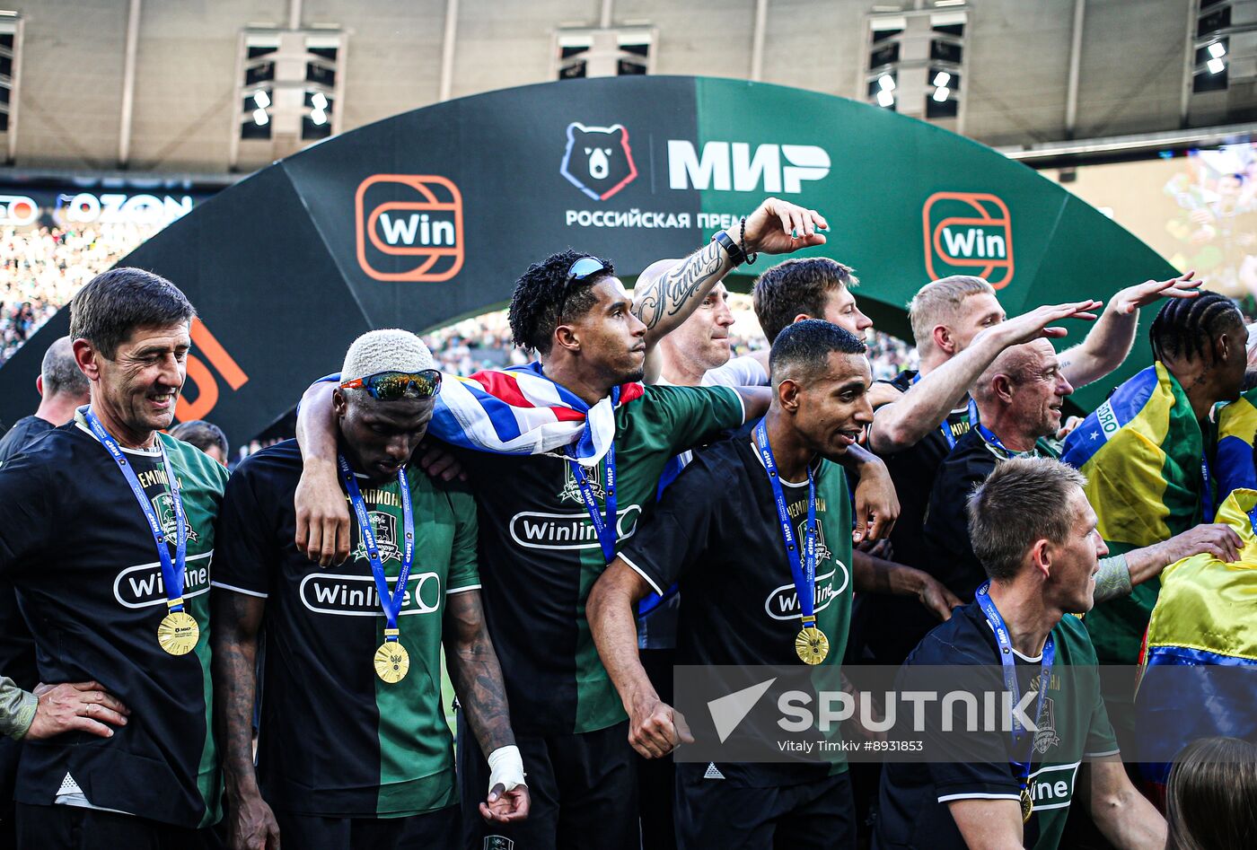 Russia Soccer Premier-League Krasnodar - Dynamo