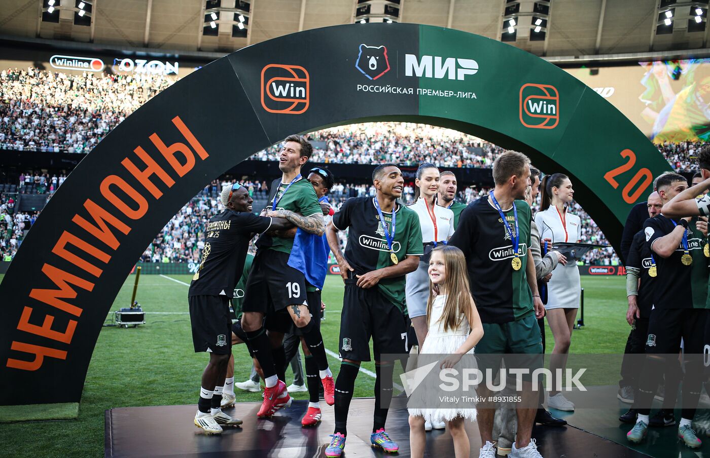 Russia Soccer Premier-League Krasnodar - Dynamo