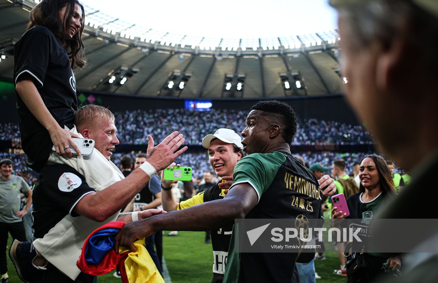 Russia Soccer Premier-League Krasnodar - Dynamo