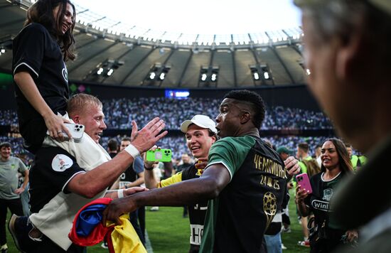Russia Soccer Premier-League Krasnodar - Dynamo