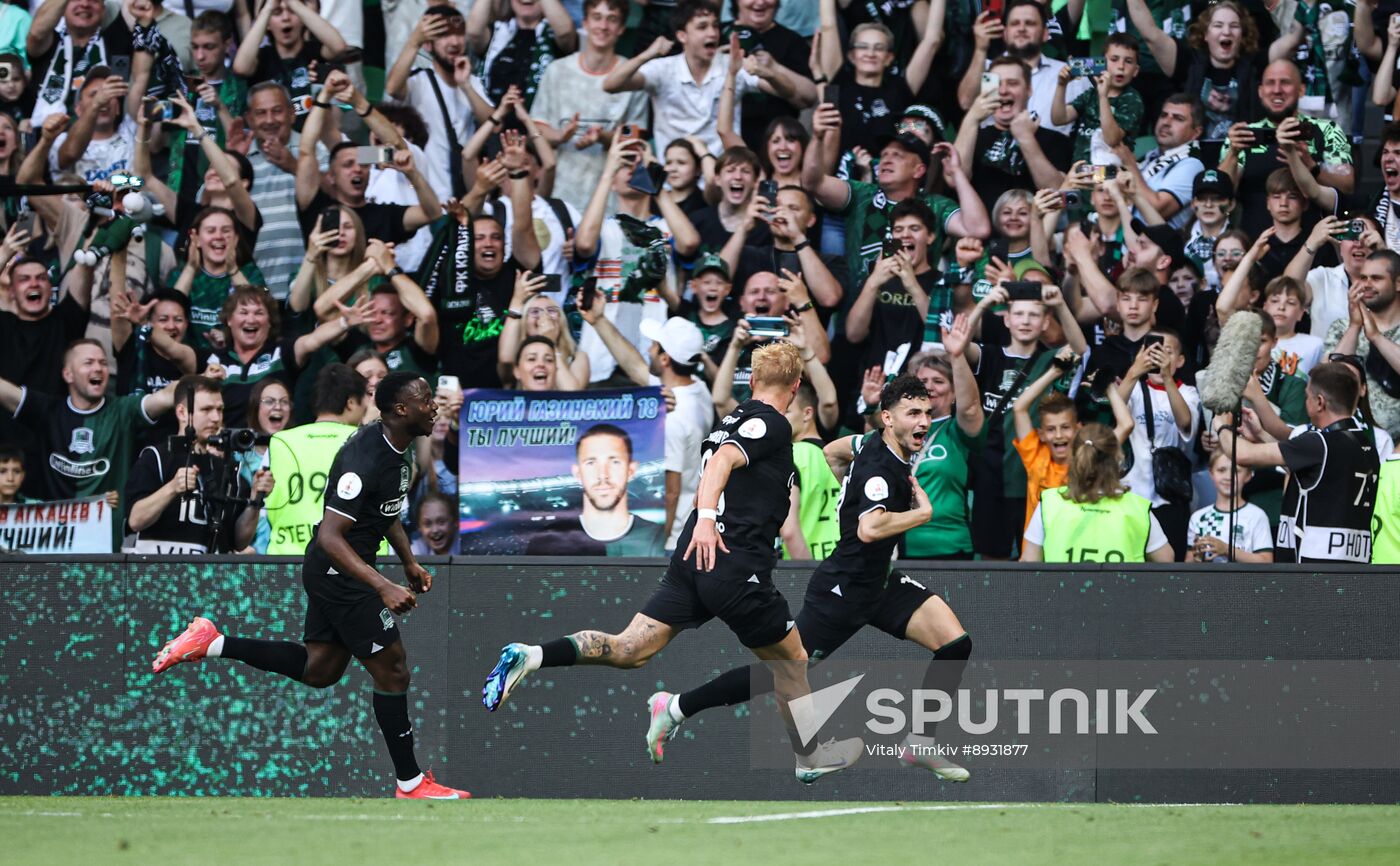 Russia Soccer Premier-League Krasnodar - Dynamo