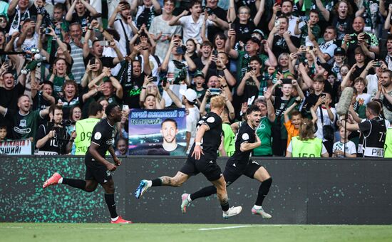 Russia Soccer Premier-League Krasnodar - Dynamo