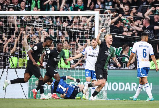Russia Soccer Premier-League Krasnodar - Dynamo