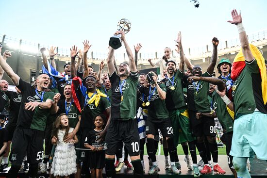 Russia Soccer Premier-League Krasnodar - Dynamo