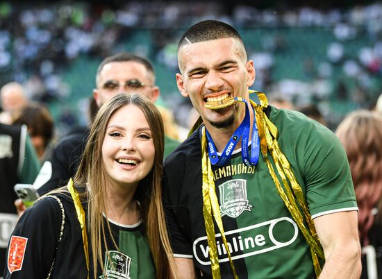 Russia Soccer Premier-League Krasnodar - Dynamo
