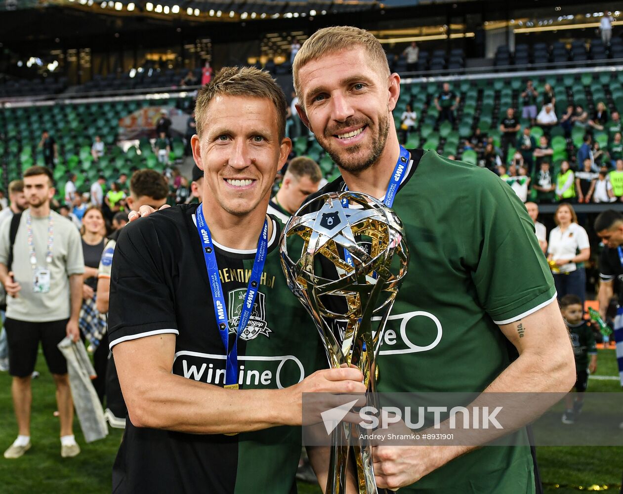 Russia Soccer Premier-League Krasnodar - Dynamo