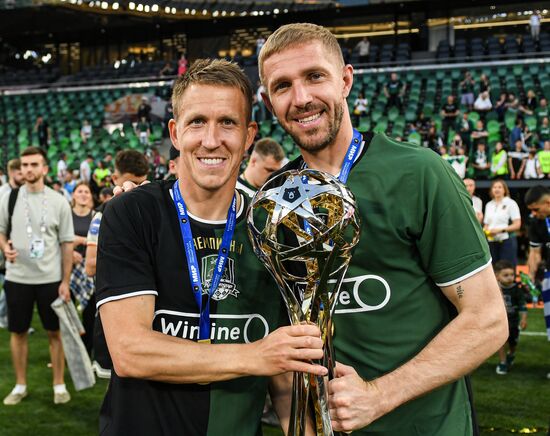 Russia Soccer Premier-League Krasnodar - Dynamo
