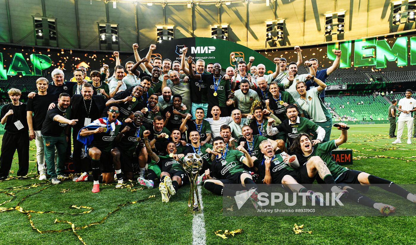 Russia Soccer Premier-League Krasnodar - Dynamo