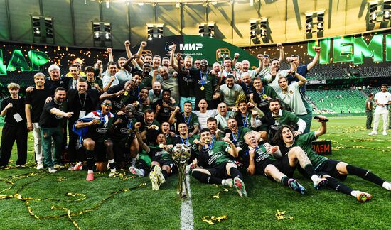 Russia Soccer Premier-League Krasnodar - Dynamo