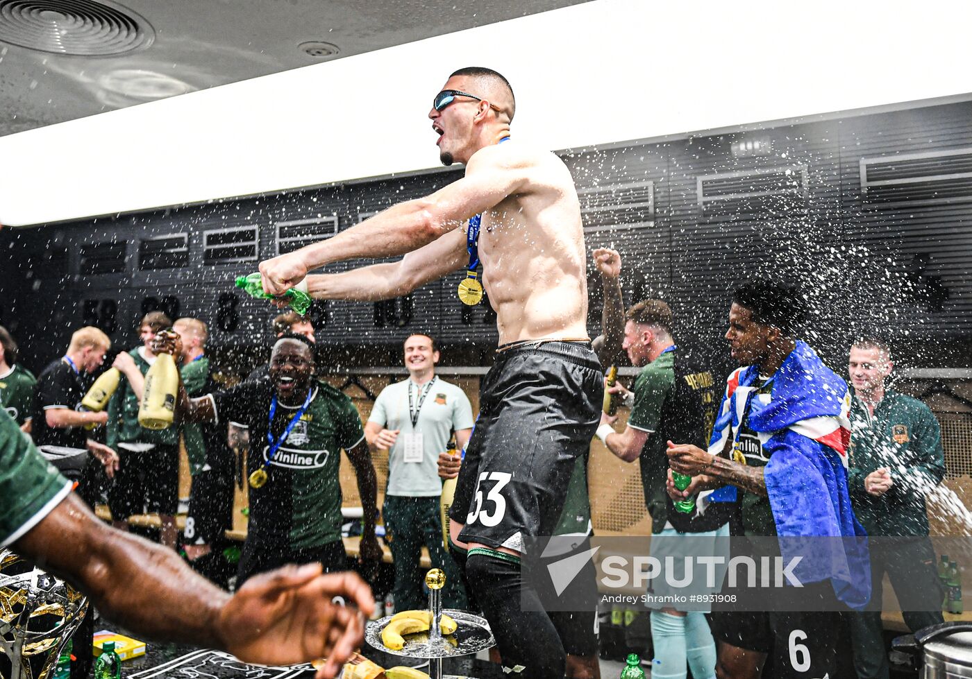 Russia Soccer Premier-League Krasnodar - Dynamo