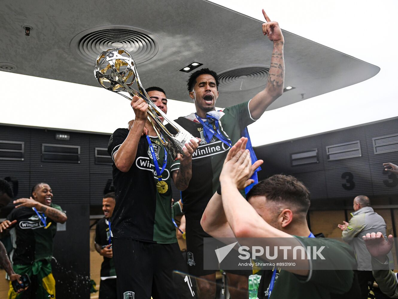 Russia Soccer Premier-League Krasnodar - Dynamo