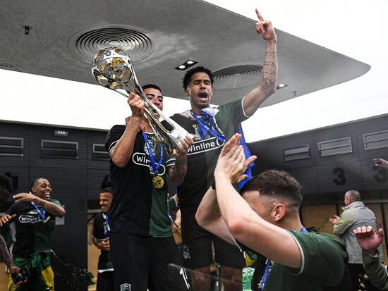 Russia Soccer Premier-League Krasnodar - Dynamo
