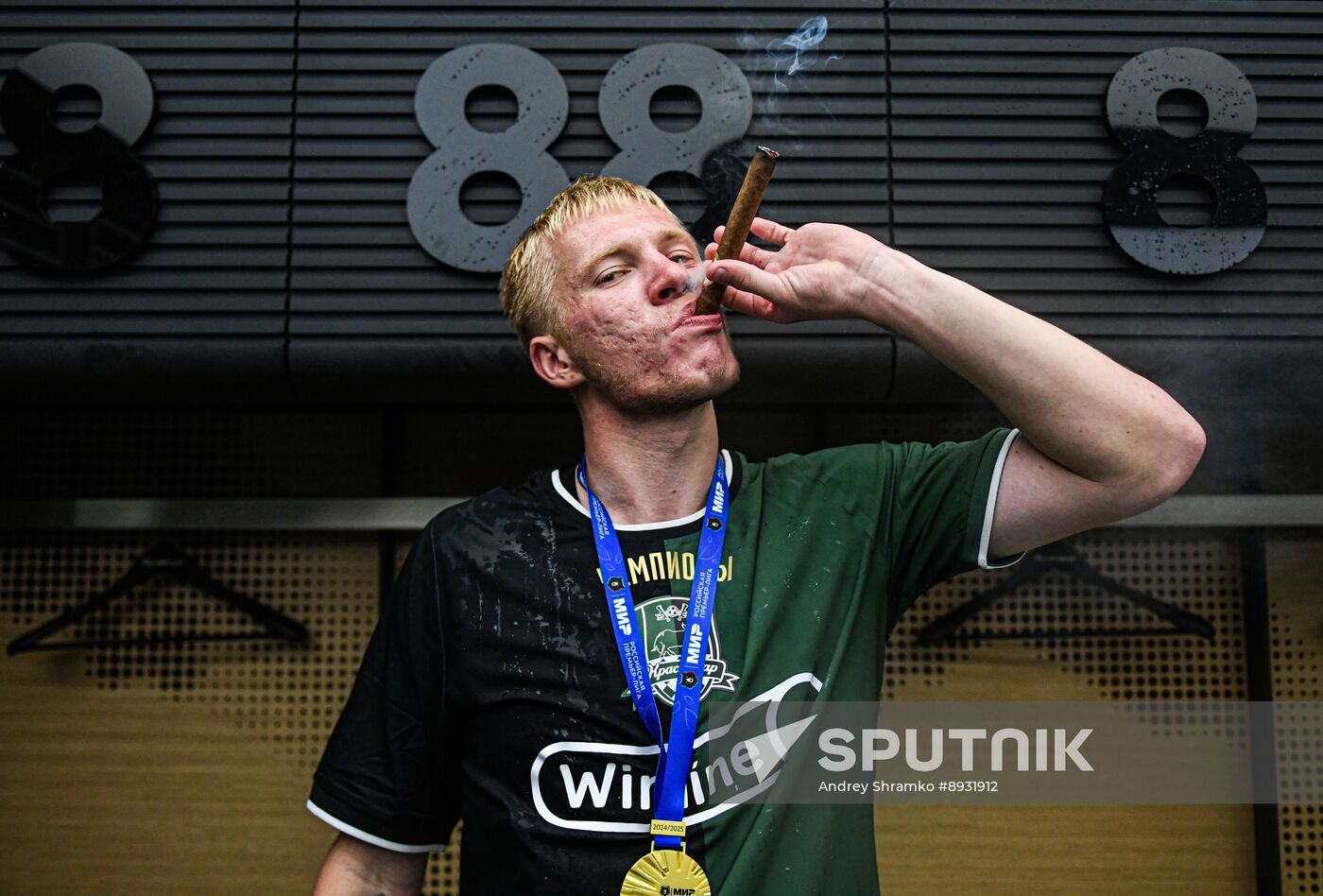 Russia Soccer Premier-League Krasnodar - Dynamo
