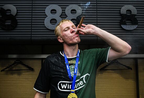Russia Soccer Premier-League Krasnodar - Dynamo