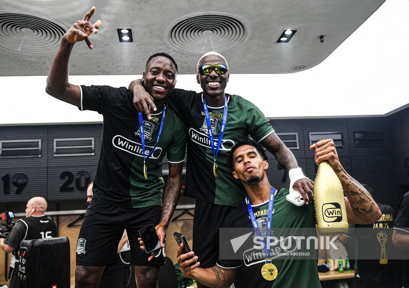 Russia Soccer Premier-League Krasnodar - Dynamo