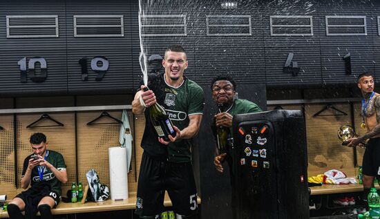 Russia Soccer Premier-League Krasnodar - Dynamo