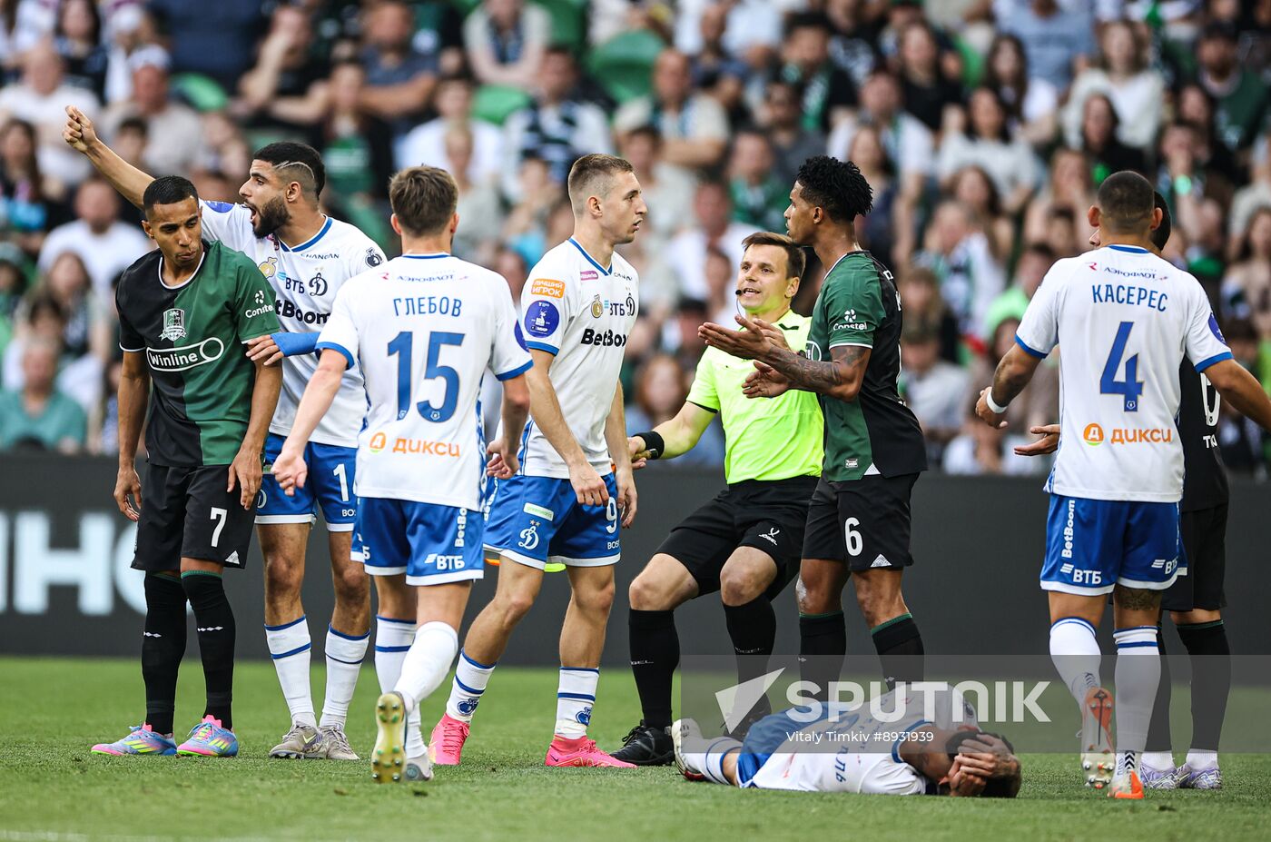 Russia Soccer Premier-League Krasnodar - Dynamo
