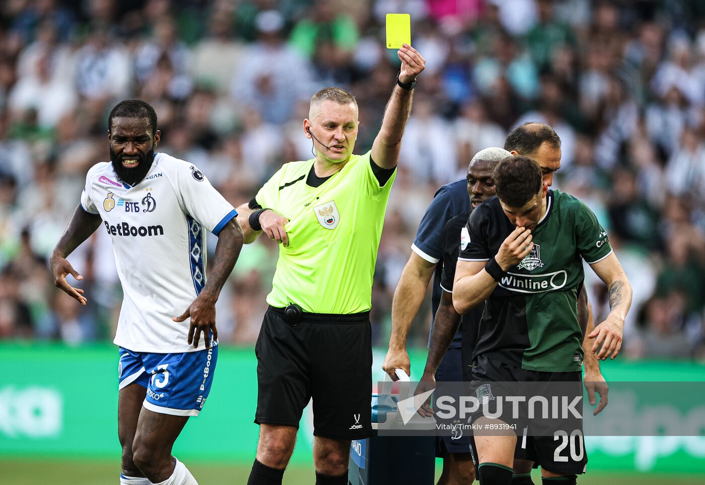 Russia Soccer Premier-League Krasnodar - Dynamo