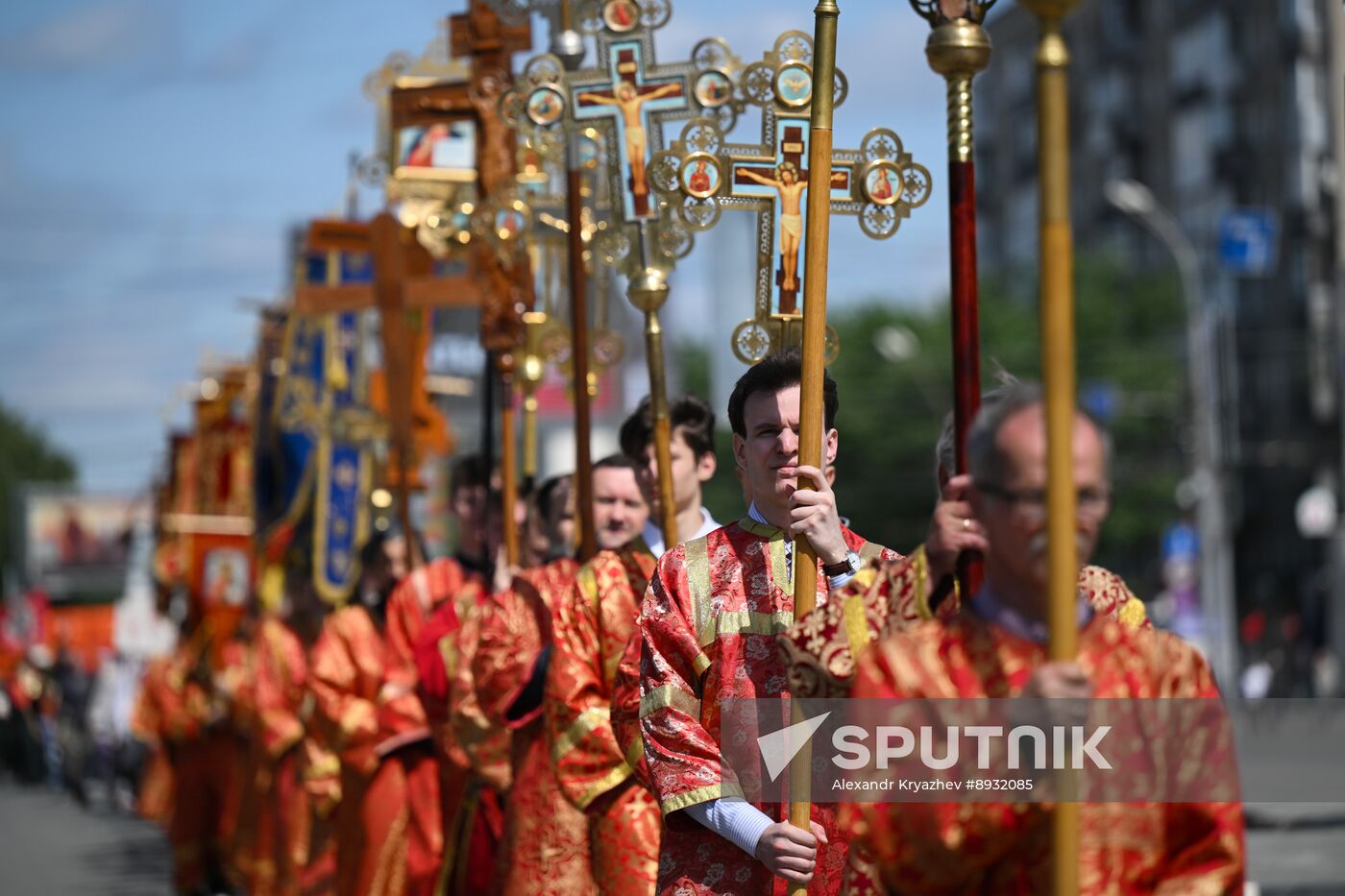 Russia Slavic Writing Day Procession