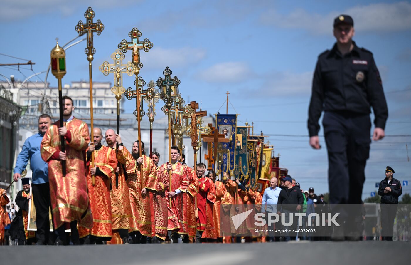 Russia Slavic Writing Day Procession