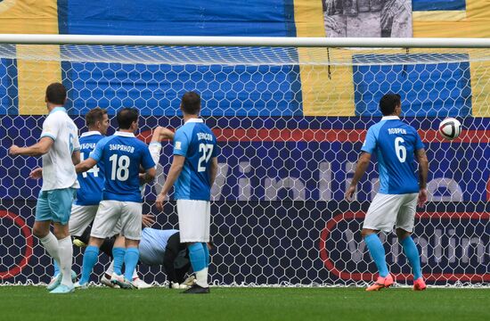 Russia Soccer Zenit Centenary Legends Match