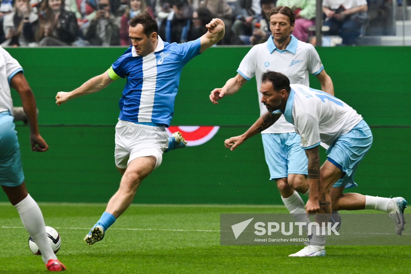 Russia Soccer Zenit Centenary Legends Match