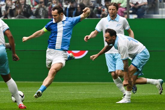 Russia Soccer Zenit Centenary Legends Match