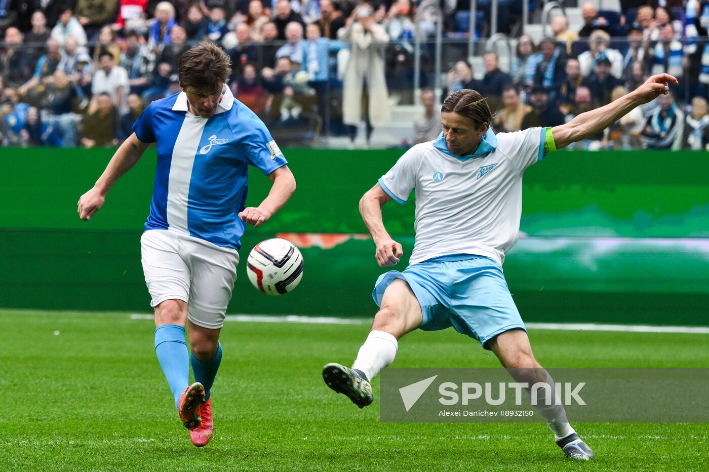 Russia Soccer Zenit Centenary Legends Match