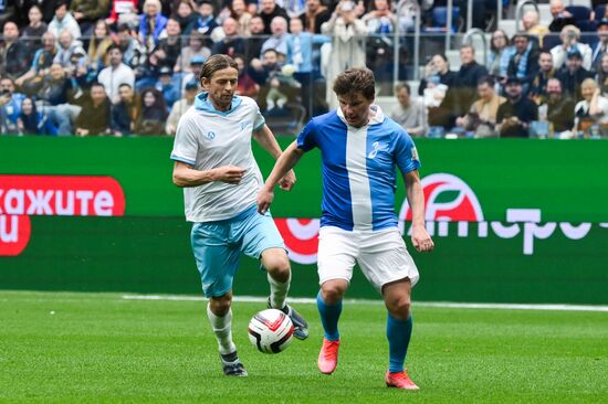 Russia Soccer Zenit Centenary Legends Match