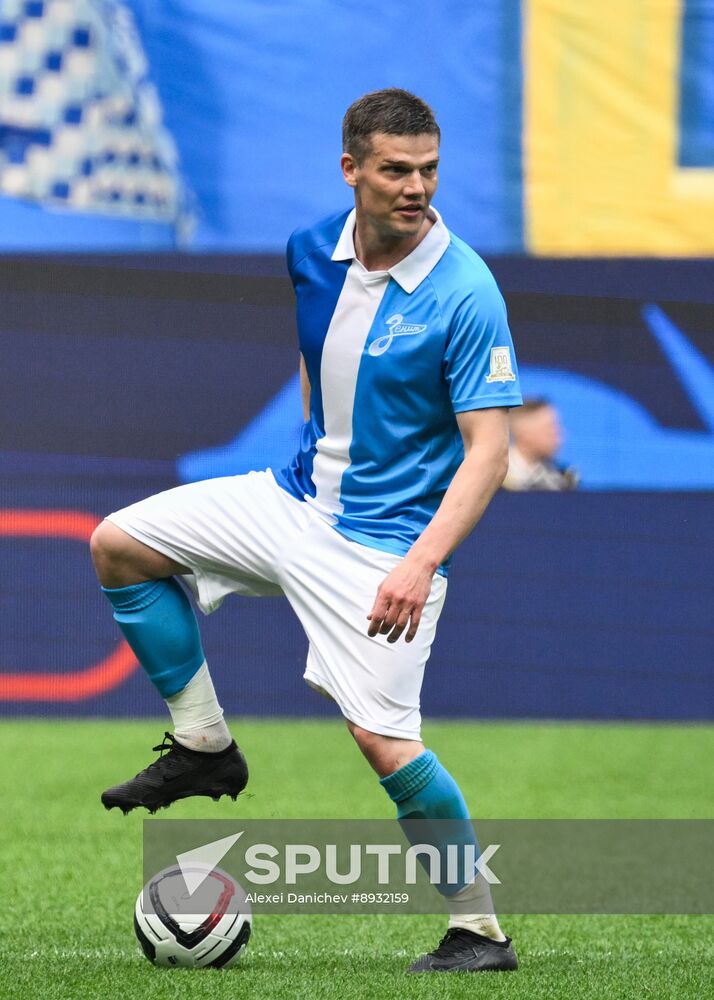 Russia Soccer Zenit Centenary Legends Match