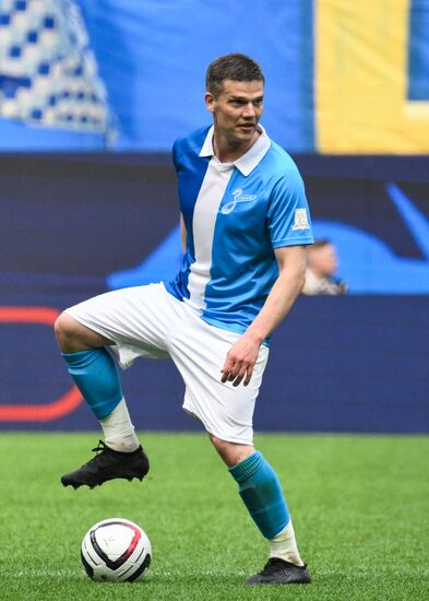 Russia Soccer Zenit Centenary Legends Match
