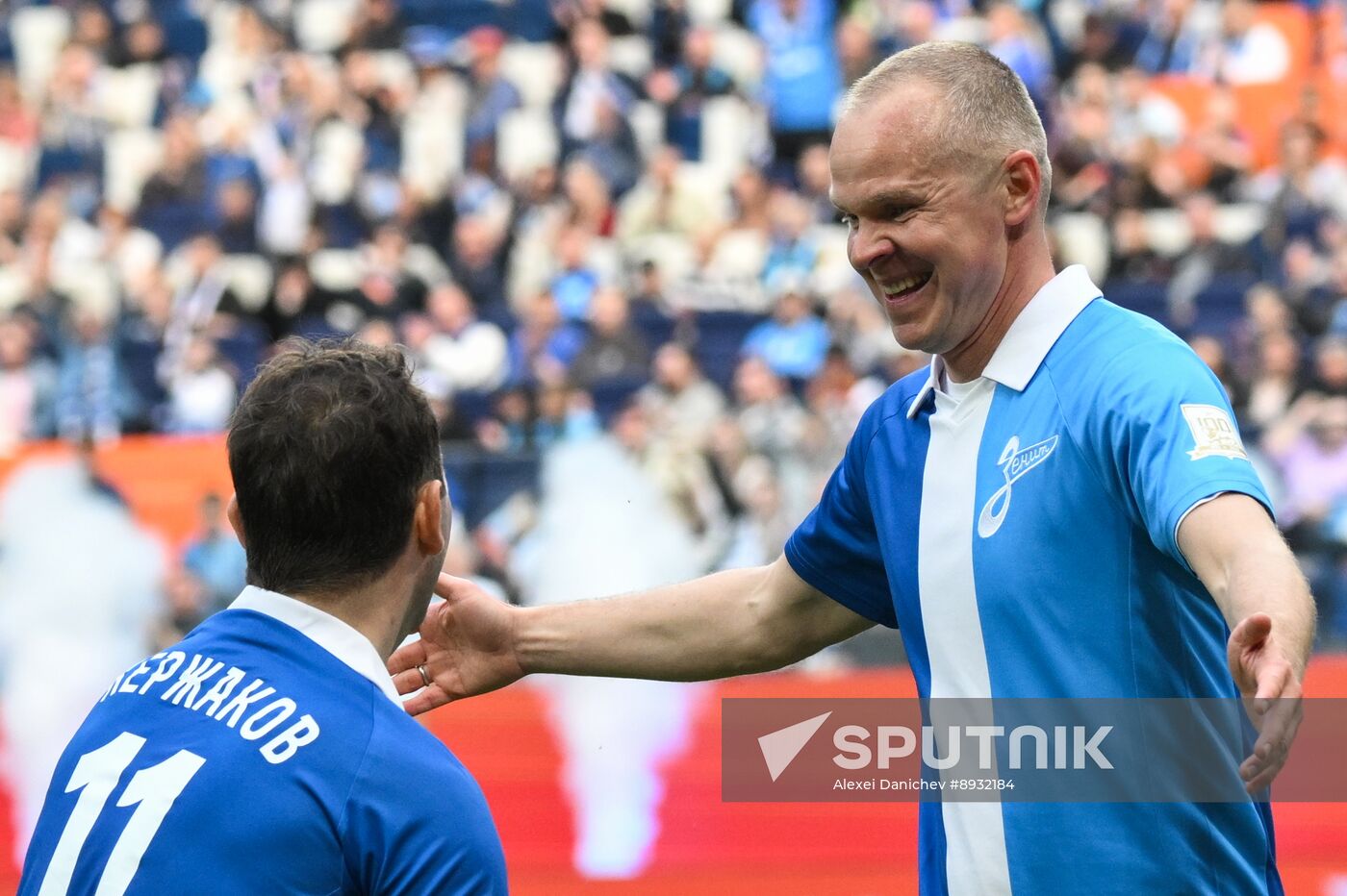 Russia Soccer Zenit Centenary Legends Match