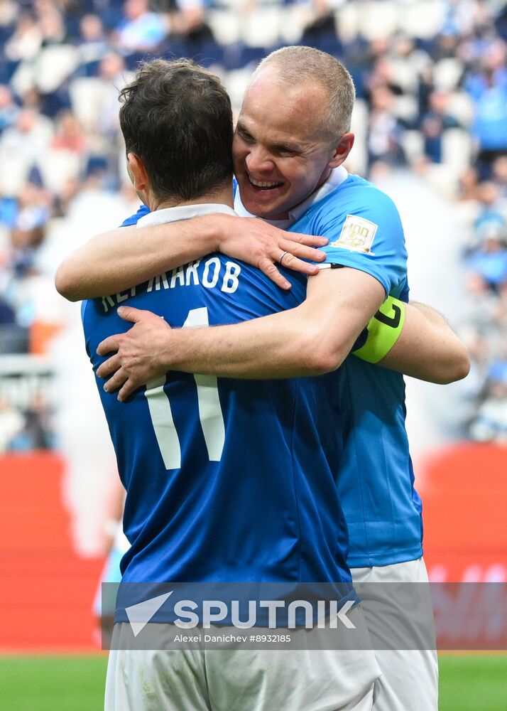Russia Soccer Zenit Centenary Legends Match