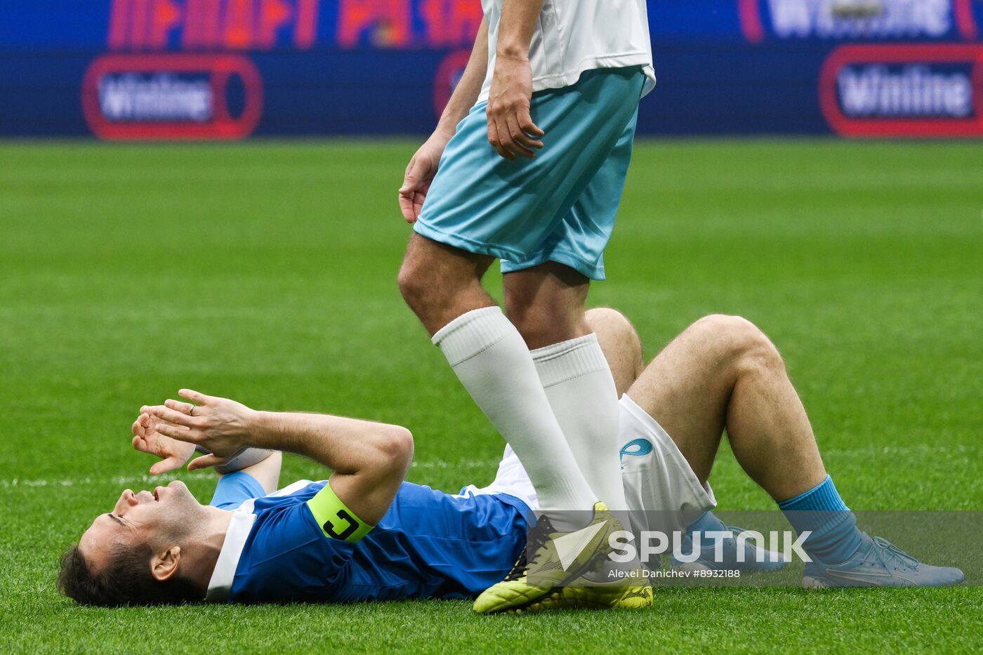 Russia Soccer Zenit Centenary Legends Match