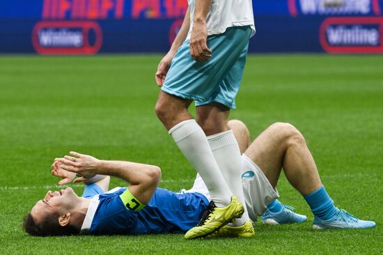 Russia Soccer Zenit Centenary Legends Match