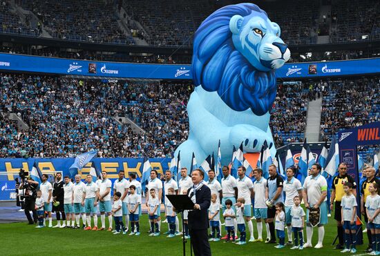 Russia Soccer Zenit Centenary Legends Match