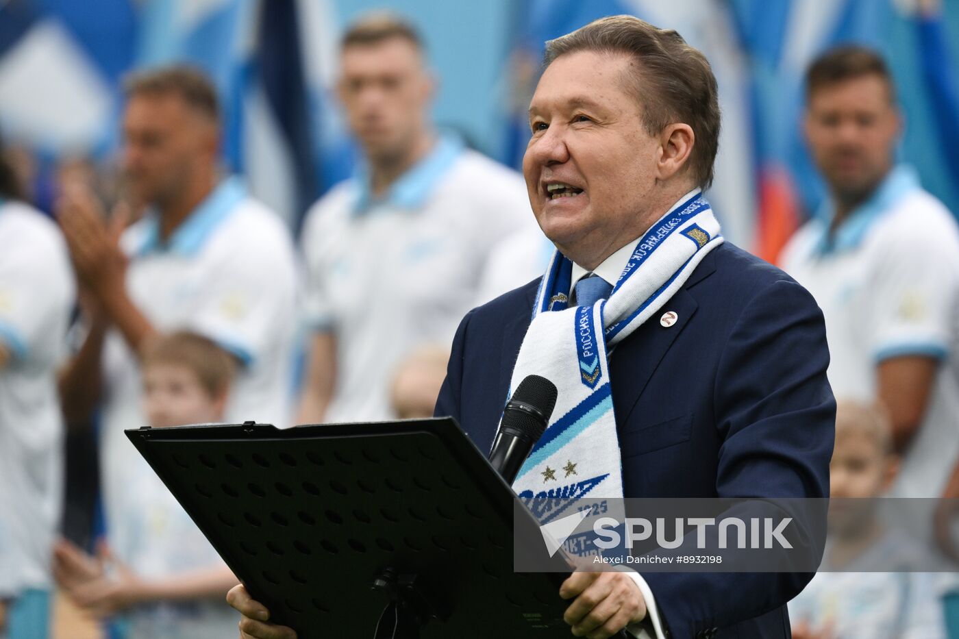 Russia Soccer Zenit Centenary Legends Match