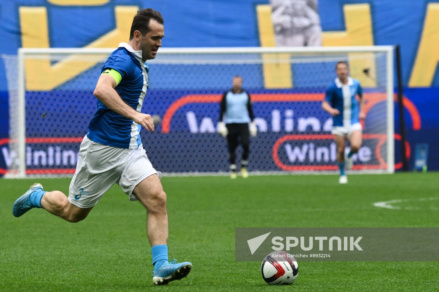 Russia Soccer Zenit Centenary Legends Match