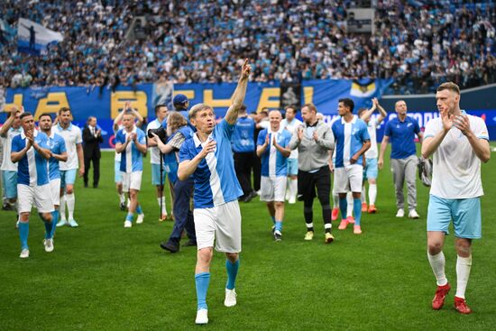 Russia Soccer Zenit Centenary Legends Match
