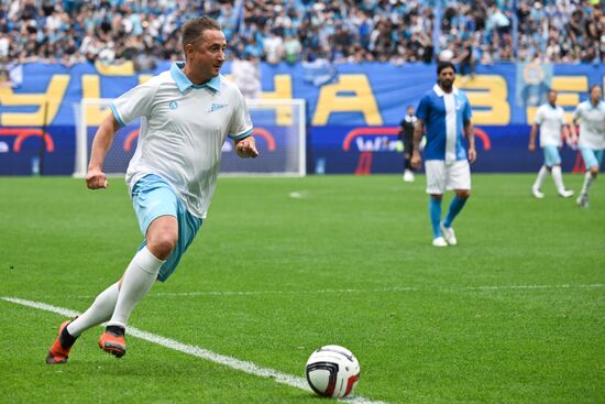 Russia Soccer Zenit Centenary Legends Match
