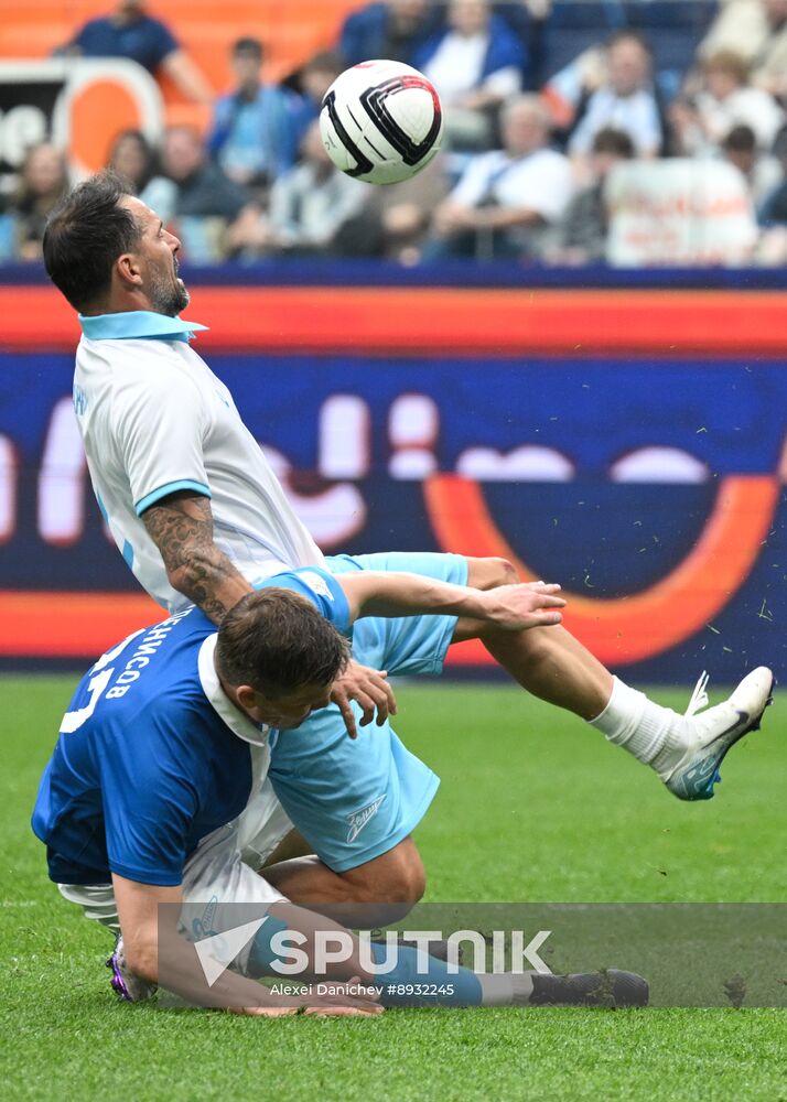 Russia Soccer Zenit Centenary Legends Match